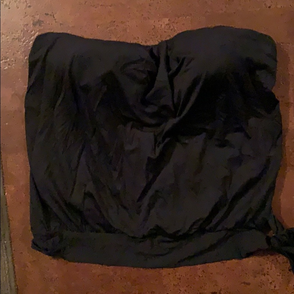 Strapless tankini top